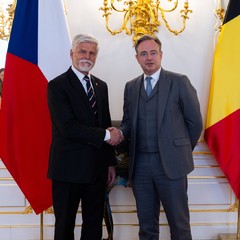 Přijetí předsedy vlády Belgického království, Pražský hrad, 8.5.2026, foto: Zuzana Bönisch