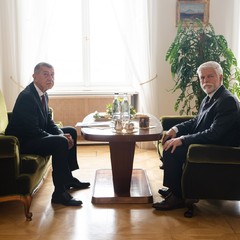 Přijetí předsedy vlády A. Babiše, Pražský hrad, 8.5.2026, foto: Tomáš Fongus