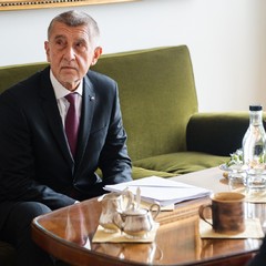 Přijetí předsedy vlády A. Babiše, Pražský hrad, 8.5.2026, foto: Tomáš Fongus
