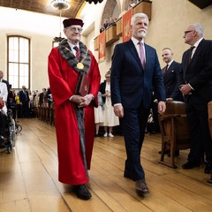 Předávání jmenovacích dekretů profesorkám a profesorům vysokých škol, Karolinum, 1.6.2026, foto: Zuzana Bönisch