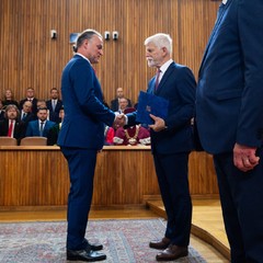 Předávání jmenovacích dekretů profesorkám a profesorům vysokých škol, Karolinum, 1.6.2026, foto: Zuzana Bönisch