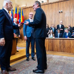 Předávání jmenovacích dekretů profesorkám a profesorům vysokých škol, Karolinum, 1.6.2026, foto: Zuzana Bönisch