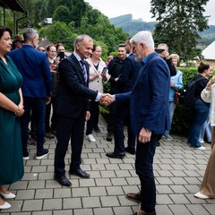 Prezident republiky a paní Eva Pavlová navštívili Zlínský kraj, Rusava, 3.6.2026, foto: Zuzana Bönisch
