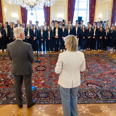 Přijetí sportovních reprezentací na Pražském hradě, 8.6.2026, foto: Zuzana Bönisch