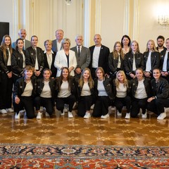 Přijetí sportovních reprezentací na Pražském hradě, 8.6.2026, foto: Zuzana Bönisch