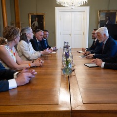 Přijetí vedení Evropské vysílací unie, Pražský hrad, 24.6.2026, foto: Zuzana Bönisch