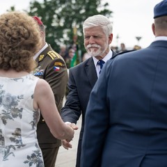 Prezident republiky se zúčastnil Dne ozbrojených sil, Vítkov, 30.6.2026, foto: Zuzana Bönisch