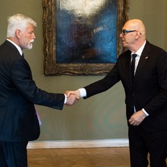 Prezident republiky přijal ministra kultury Otu Klempíře, Pražský hrad, 30.6.2026, foto: Zuzana Bönisch