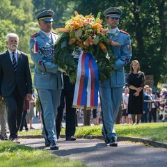 Pietní shromáždění k 84. výročí vyhlazení osady Ležáky, 21.6.2026, foto: Tomáš Fongus