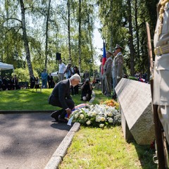 Pietní shromáždění k 84. výročí vyhlazení osady Ležáky, 21.6.2026, foto: Tomáš Fongus