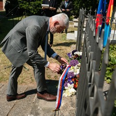 Vzpomínkové setkání u příležitosti 150. výročí úmrtí Františka Palackého, Lobkovice, 31.5.2026, foto: Tomáš Fongus