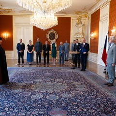 Jmenování rektora Vysoké školy polytechnické Jihlava, Pražský hrad, 13.7.2026, foto: Zuzana Bönisch