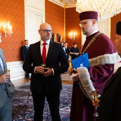 Jmenování rektora Vysoké školy polytechnické Jihlava, Pražský hrad, 13.7.2026, foto: Zuzana Bönisch