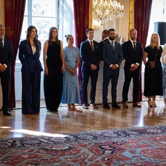 Prezident republiky přijal vítězky a finalistky Wimbledonu, Pražský hrad, 24.7.2026, foto: Zuzana Bönisch