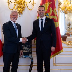 Prezident republiky přijal předsedu vlády Černé Hory, Pražský hrad, 24.7.2026, foto: Zuzana Bönisch