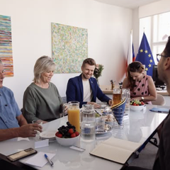 Návštěva Zastoupení Evropské komise v ČR, Praha, 15.7.2026, foto: IG Zastoupení Evropské komise v ČR
