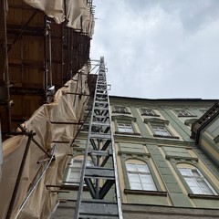 Začala druhá fáze opravy pláště bývalého Ústavu šlechtičen