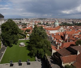 Jižní zahrady: Pohled do Rajské zahrady