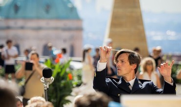 Promenádní koncert v Jižních zahradách Pražského hradu